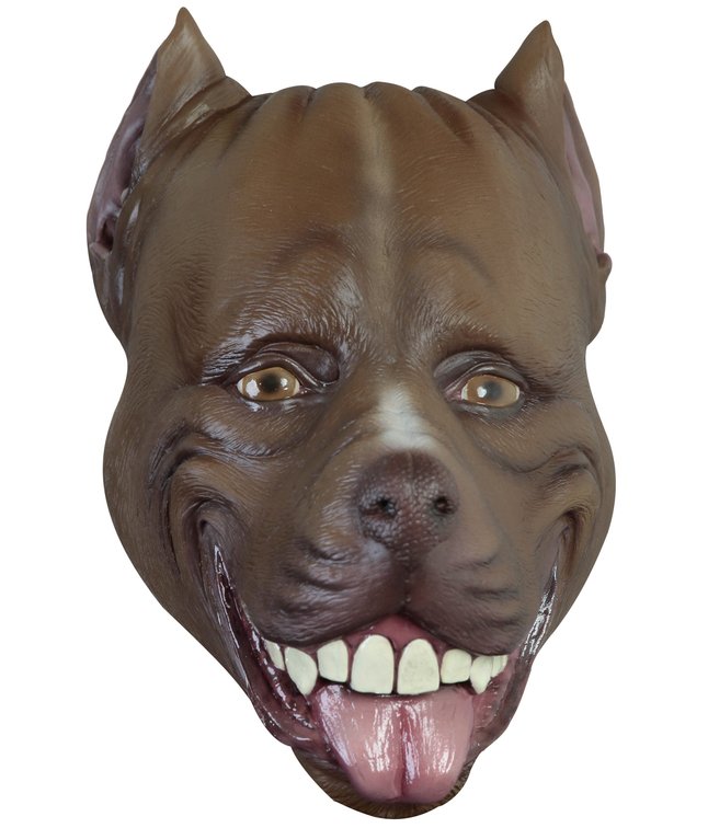 Pitbull latex maske