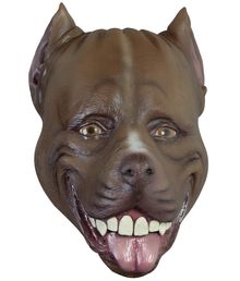 Pitbull latex maske