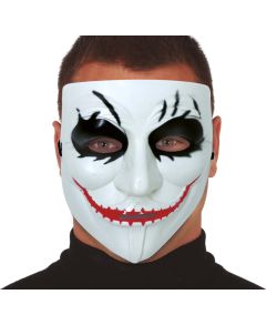 Smilende mand maske