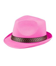 Festlig Pink funky hat