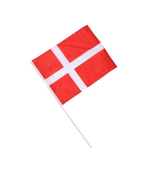 Flot dansk flag i polyester