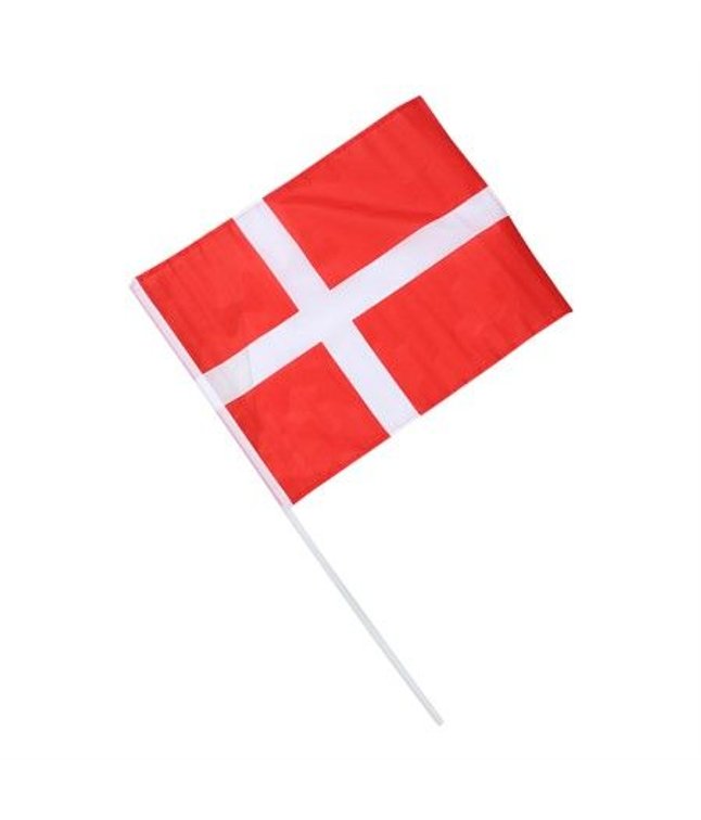 Flot dansk flag i polyester