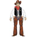 Cowboy papfigur, 140 cm