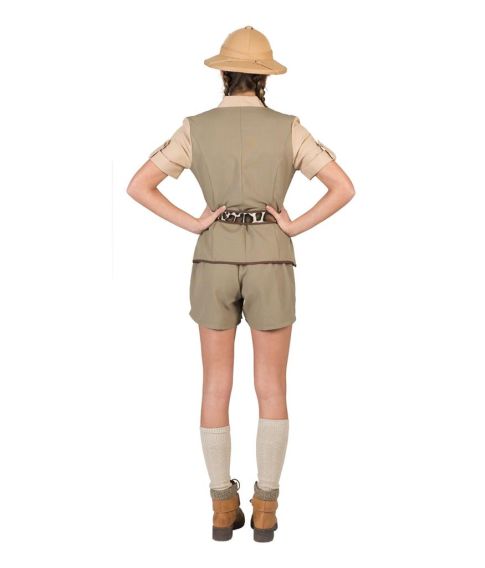 Safari lady kostume