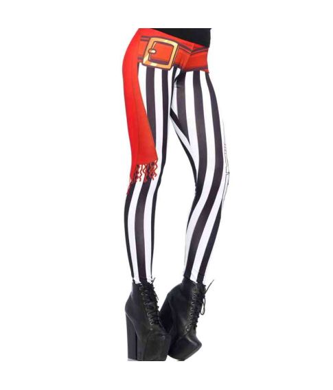 Stribede leggings