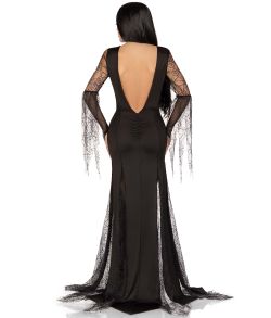 Sexy Spooky Morticia kostume