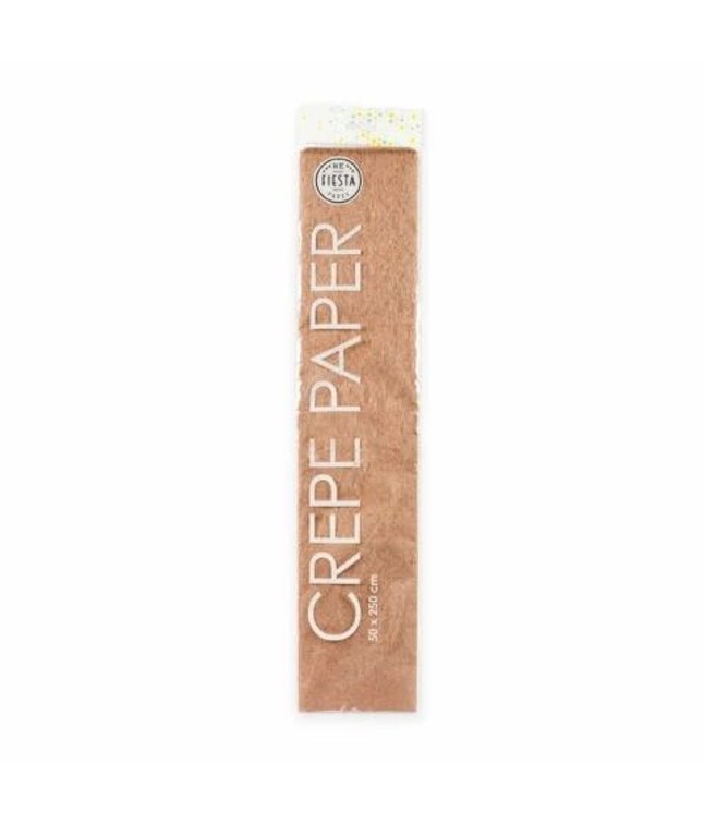 Crepe papir rose gold