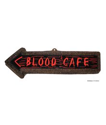 Blood Cafe skilt