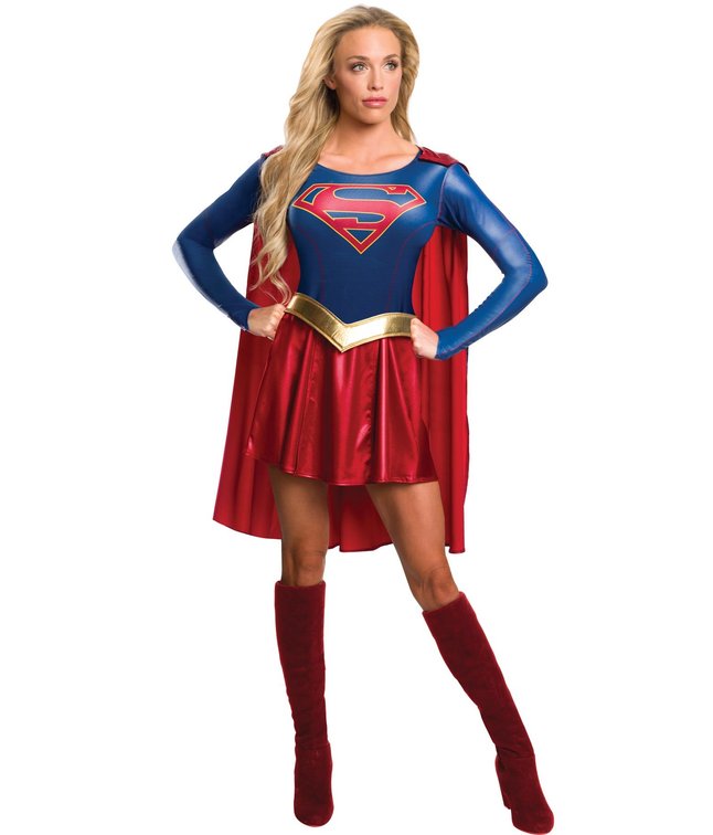 Supergirl kostume til kvinder.