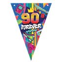 90´s Forever vimpelguirlande