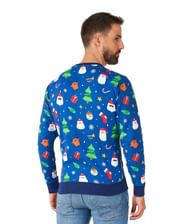 OppoSuit Festivity Blue julebluse