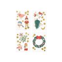 Flotte Merry christmas vindue stickers