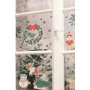 Flotte Merry christmas vindue stickers