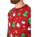 OppoSuit Festivity Red julebluse