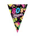 80´s Forever vimpelguirlande