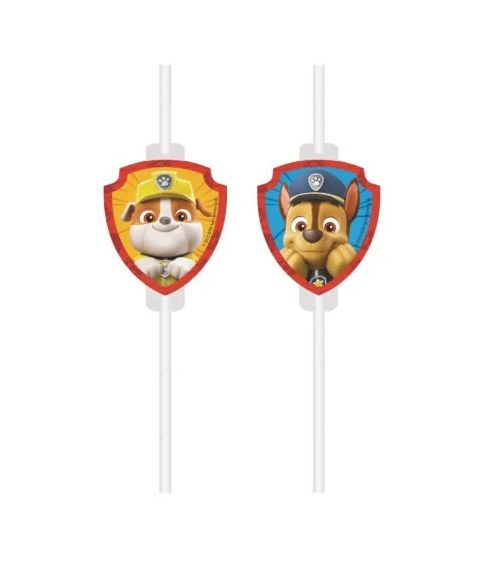 Paw patrol papirsugerør Rescue heroes