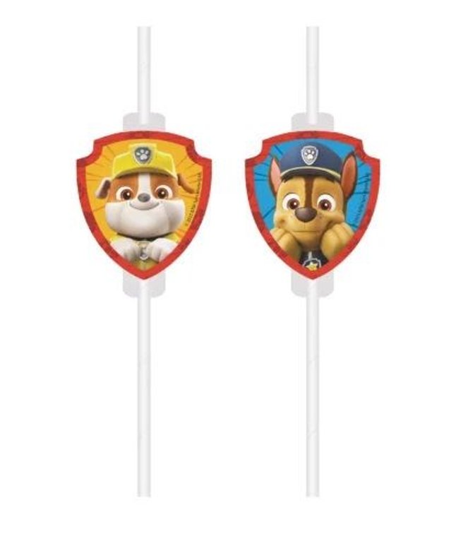 Paw patrol papirsugerør Rescue heroes