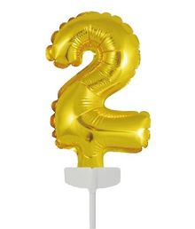 Kage folieballon guld 2