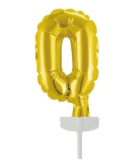 Kage folieballon guld 0