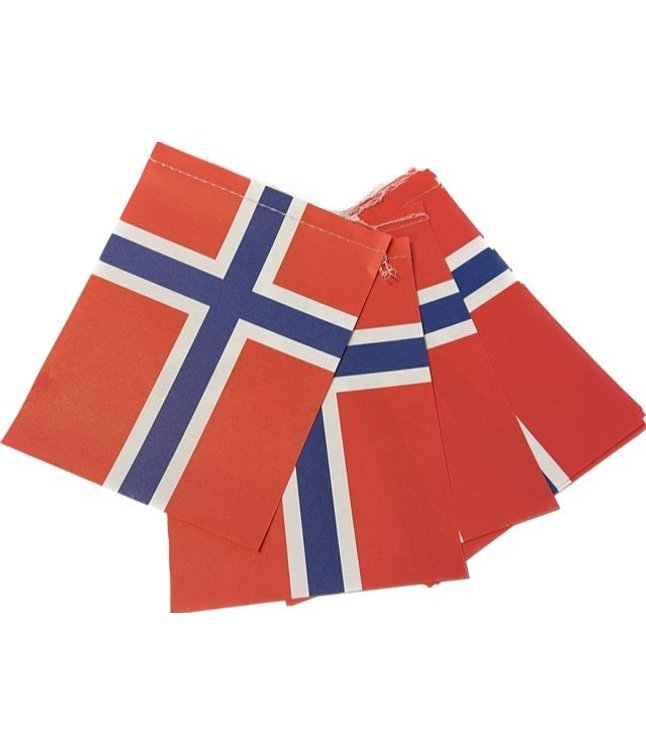 Flagguirlande Norge