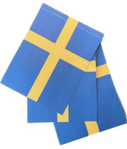 Flagguirlande Sverige