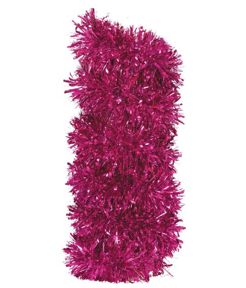 Fuchsia folie guirlande1,80 cm