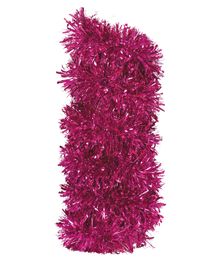 Fuchsia folie guirlande1,80 cm