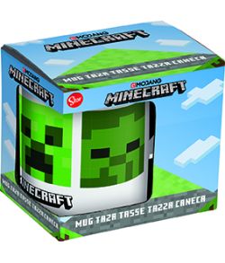 Minecraft krus i porcelæn.