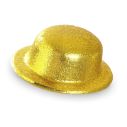 Guld glimmer bowlerhat