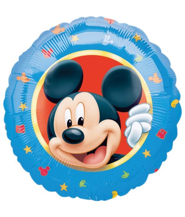 Folieballon Mickey Mouse rund 43 cm