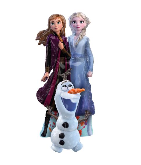 Folieballon Anna, Elsa og Olaf airwalker