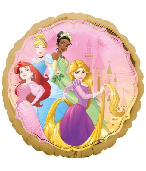 Folieballon Disney Prinsesser, 43 cm