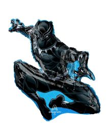 Black Panther folieballon Supershape