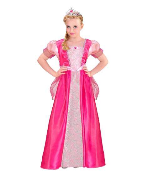 Pink prinsesse kostume