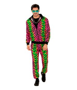 Neon Animalier joggingdragt