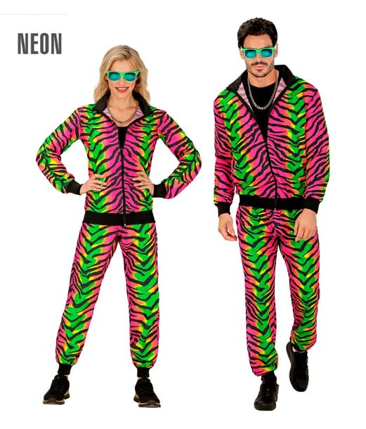 Neon Animalier joggingdragt