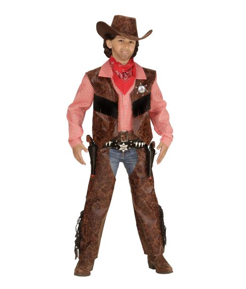 Cowboy kostume til børn.