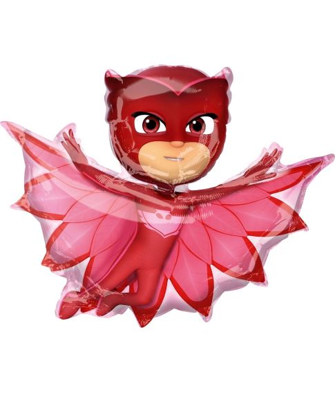 Pyjamasheltene Owlette folieballon