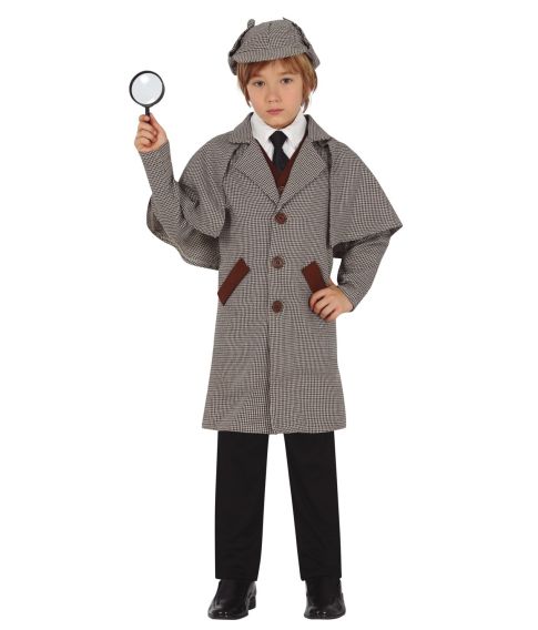 Detektiv kostume Sherlock Holmes.