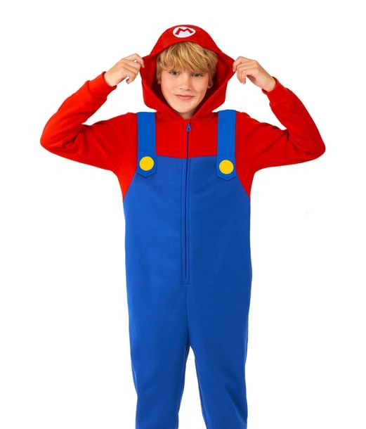 OppoSuit Super Mario onesie til børn.