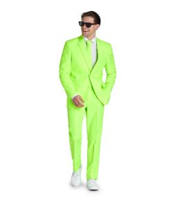 Neon grønt jakkesæt fra OppoSuits.