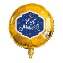 Eid Mubarak folieballon 45 cm