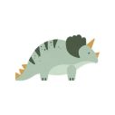 Dinosaur servietter 12 stk Triceratops