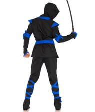 Ninja Assassin kostume, blå