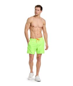 Neon lime badeshorts