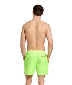 Neon lime badeshorts