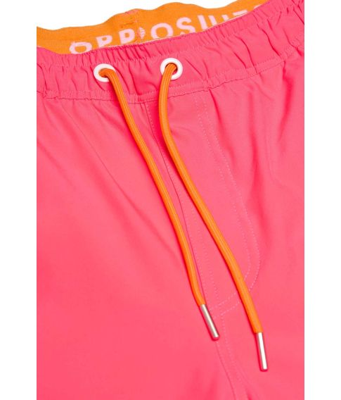 Neon pink badeshorts