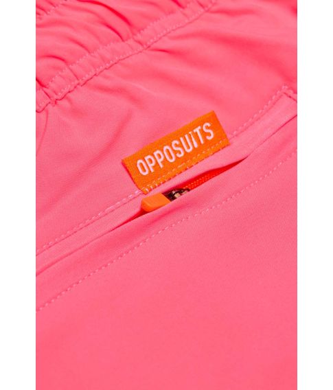 Neon pink badeshorts