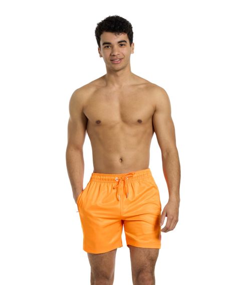 Neon orange badeshorts