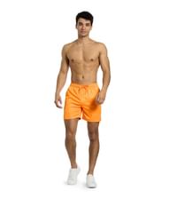 Neon orange badeshorts